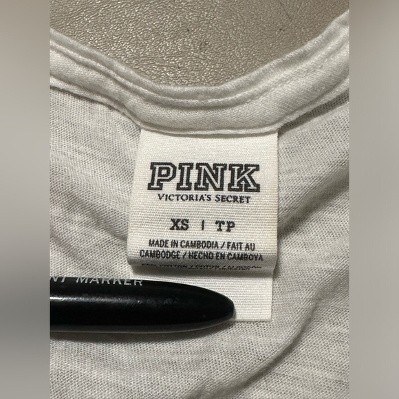 Pink Victoria’s Secret Party Harder Tank Crop Top - Picture 4 of 8